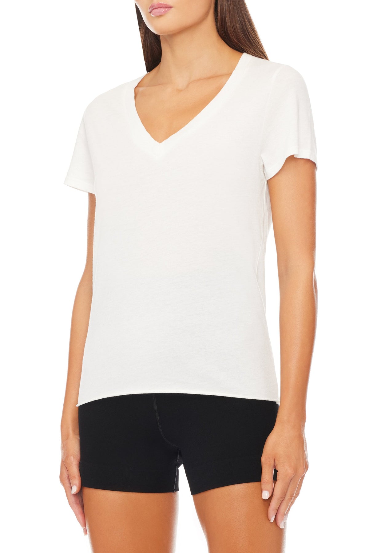 V-Neck T-Shirt Ivory