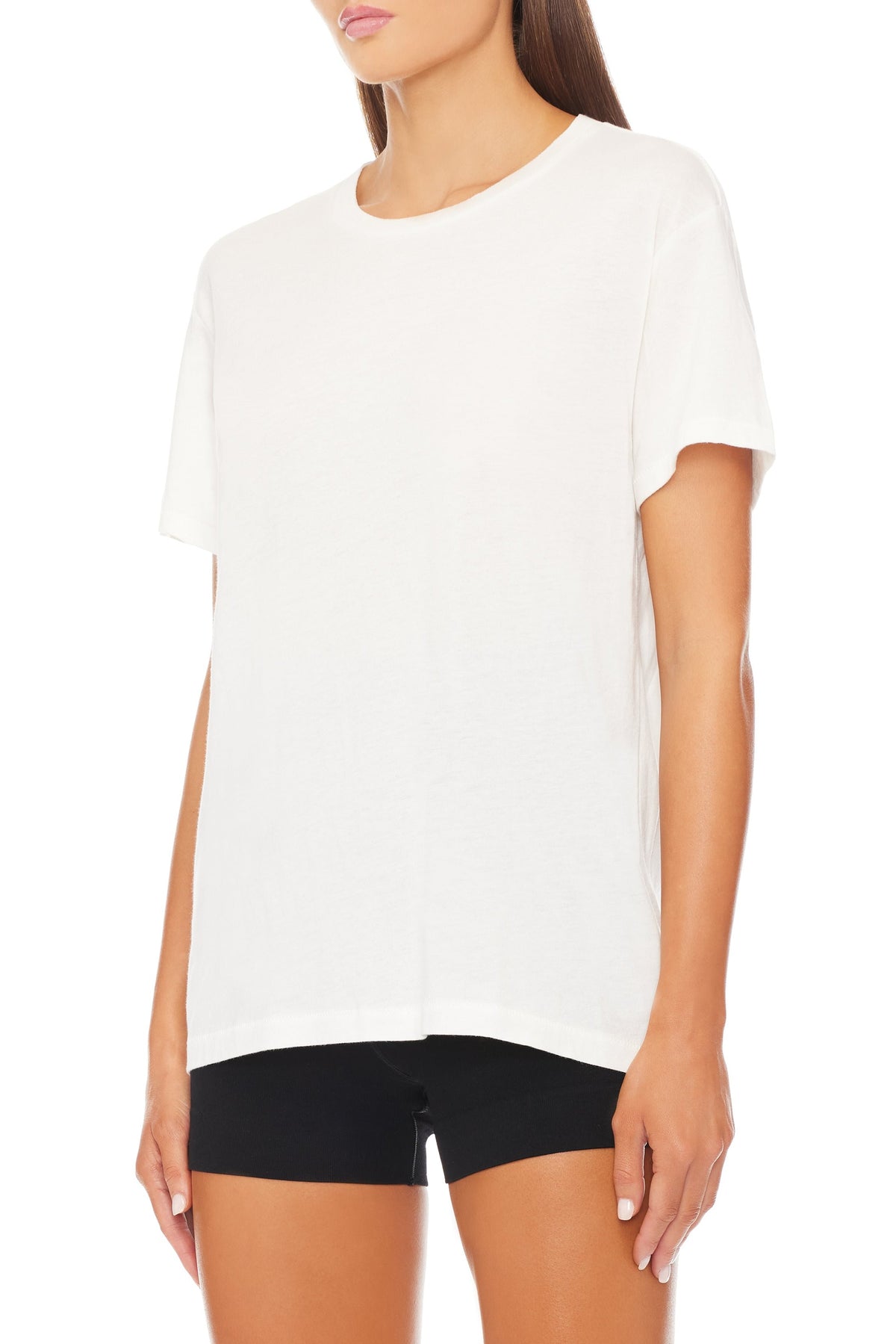 Short Sleeve Boyfriend T-Shirt Ivory