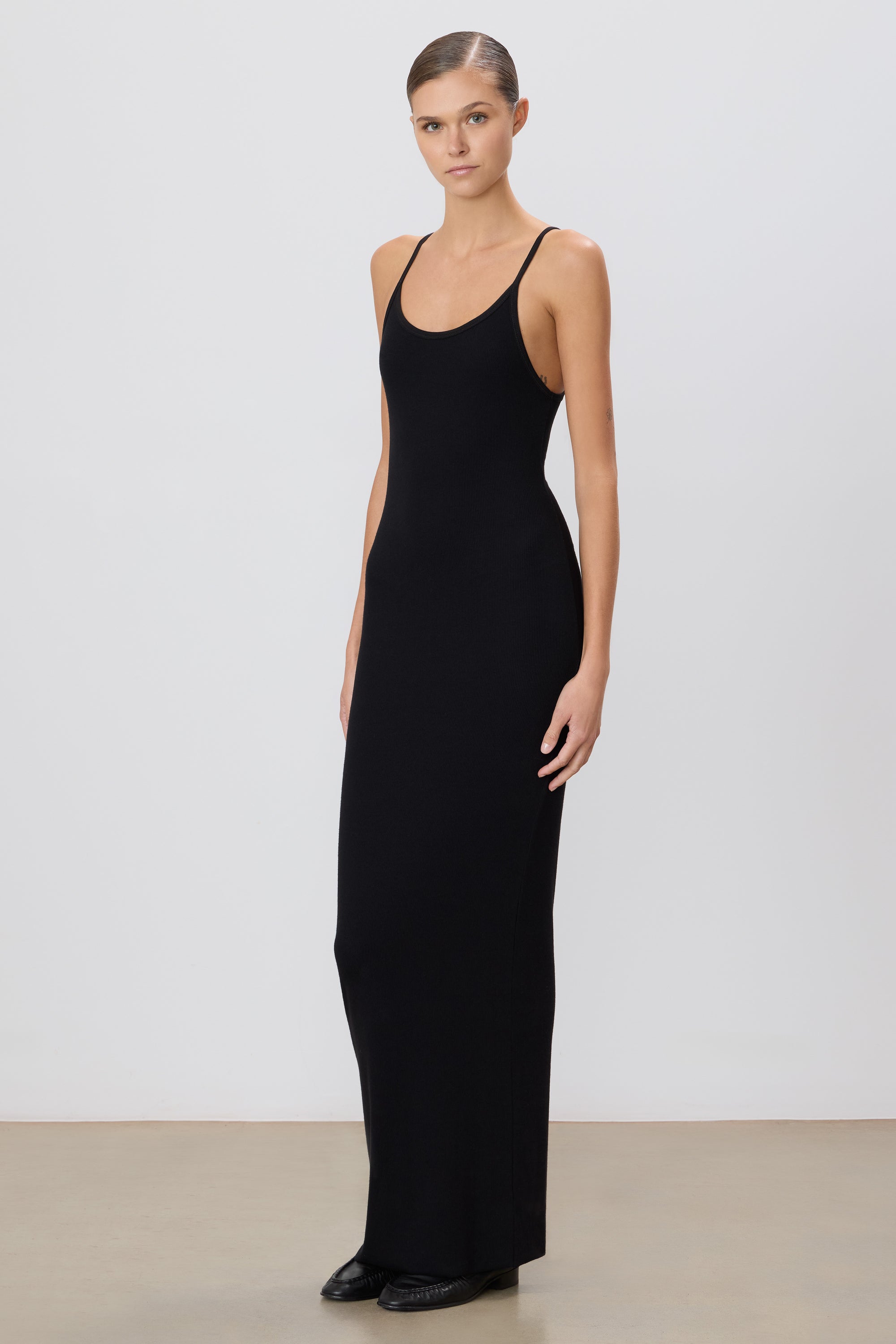 Eterne Tank Maxi Dress - Black Eterne Tank Maxi Dress - Black