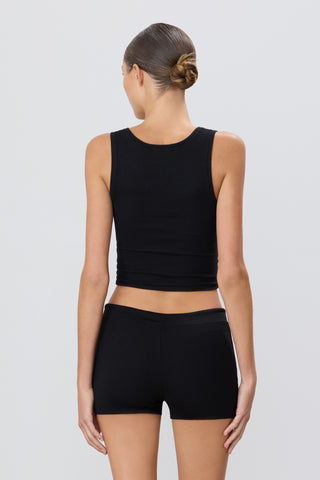 半額ストア NECK SQUARE TANK ÉTERNE – トップス