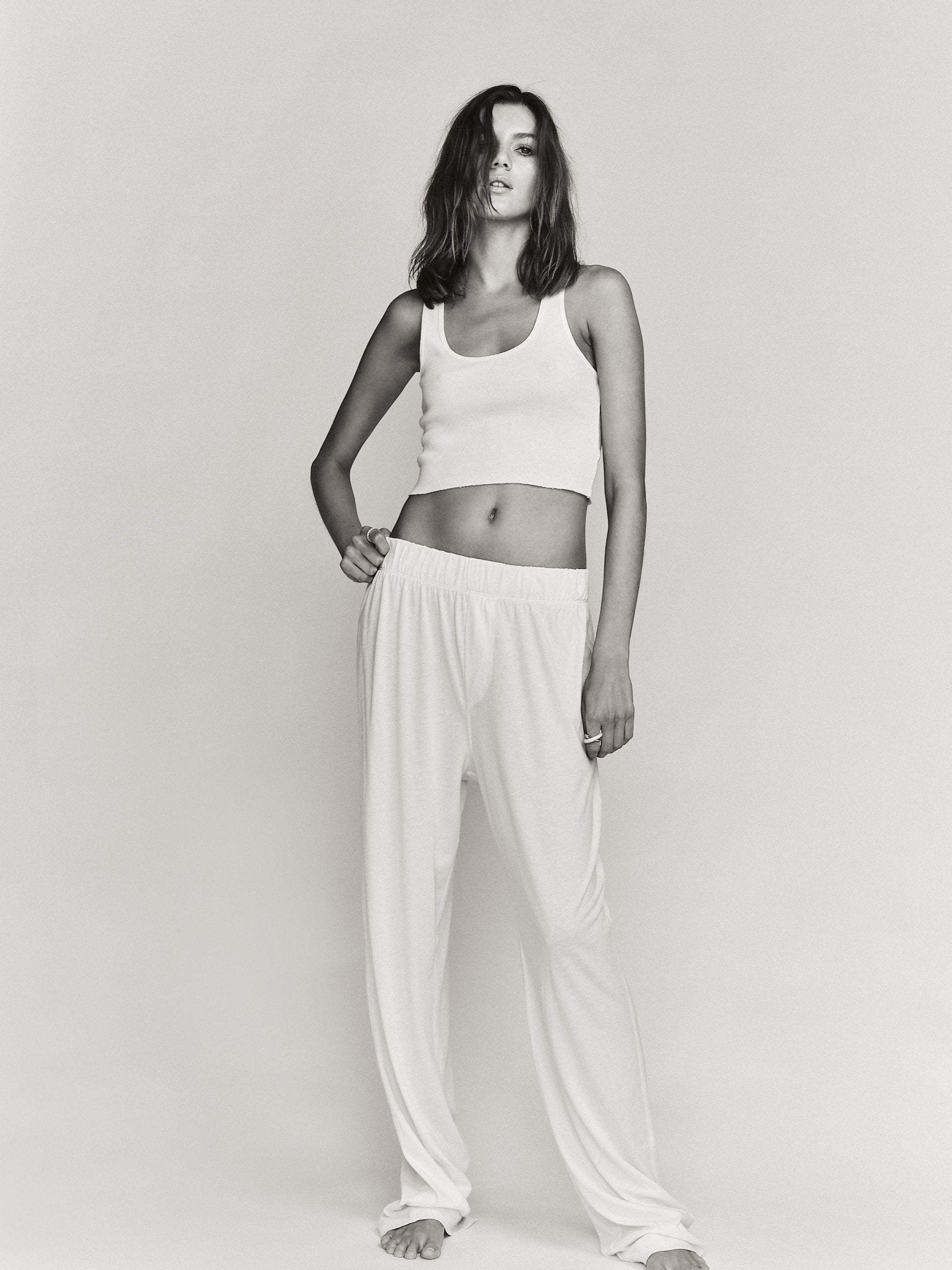 LOUNGE PANT IVORY Bottoms Eterne 