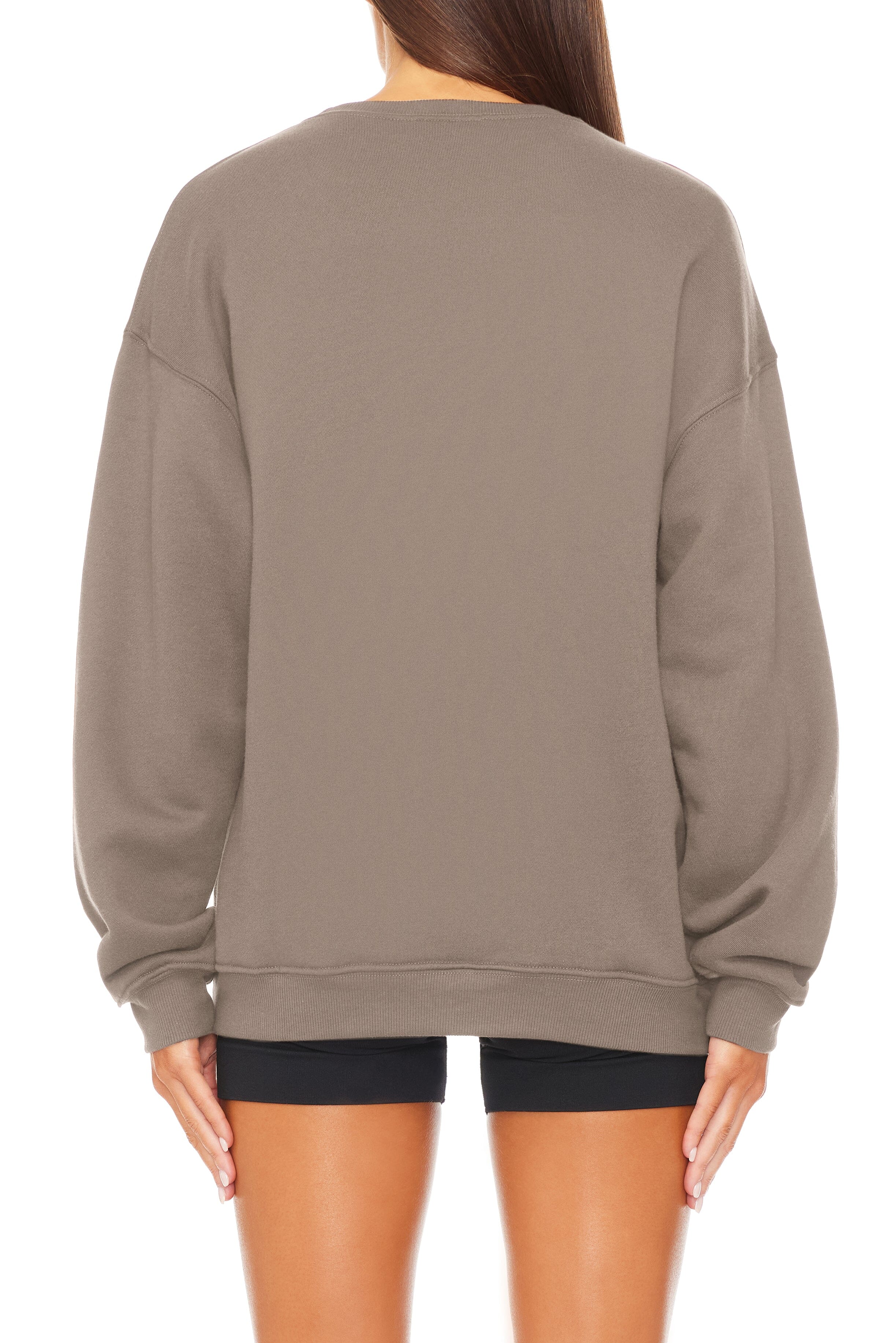 Oversized Crewneck Sweatshirt Clay TERRY ÉTERNE 