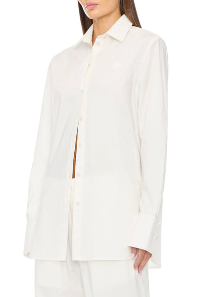 Poplin Oversized Button Down White BUTTON DOWN ÉTERNE 