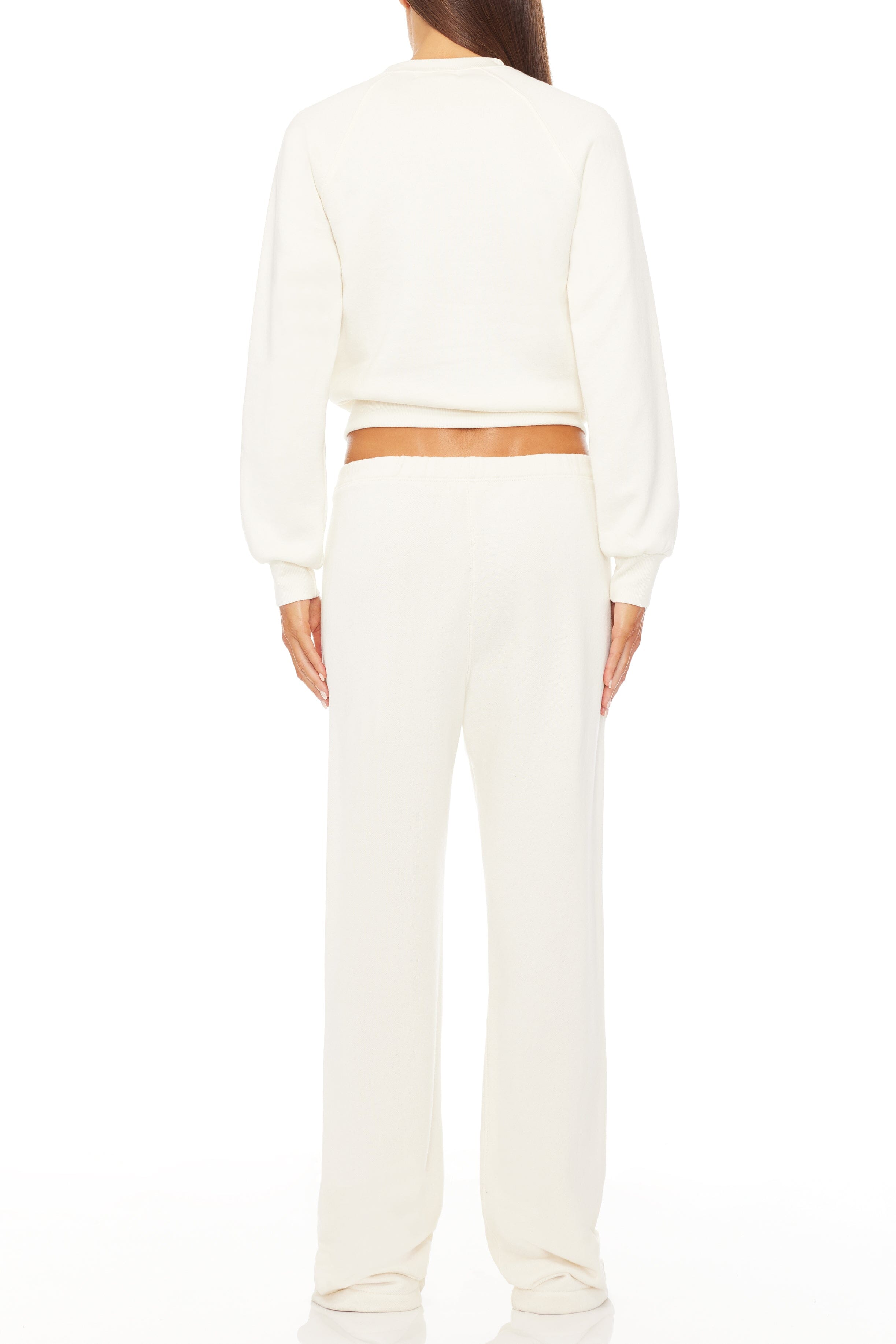 Straight Leg Sweatpant Cream SWEATS ÉTERNE 