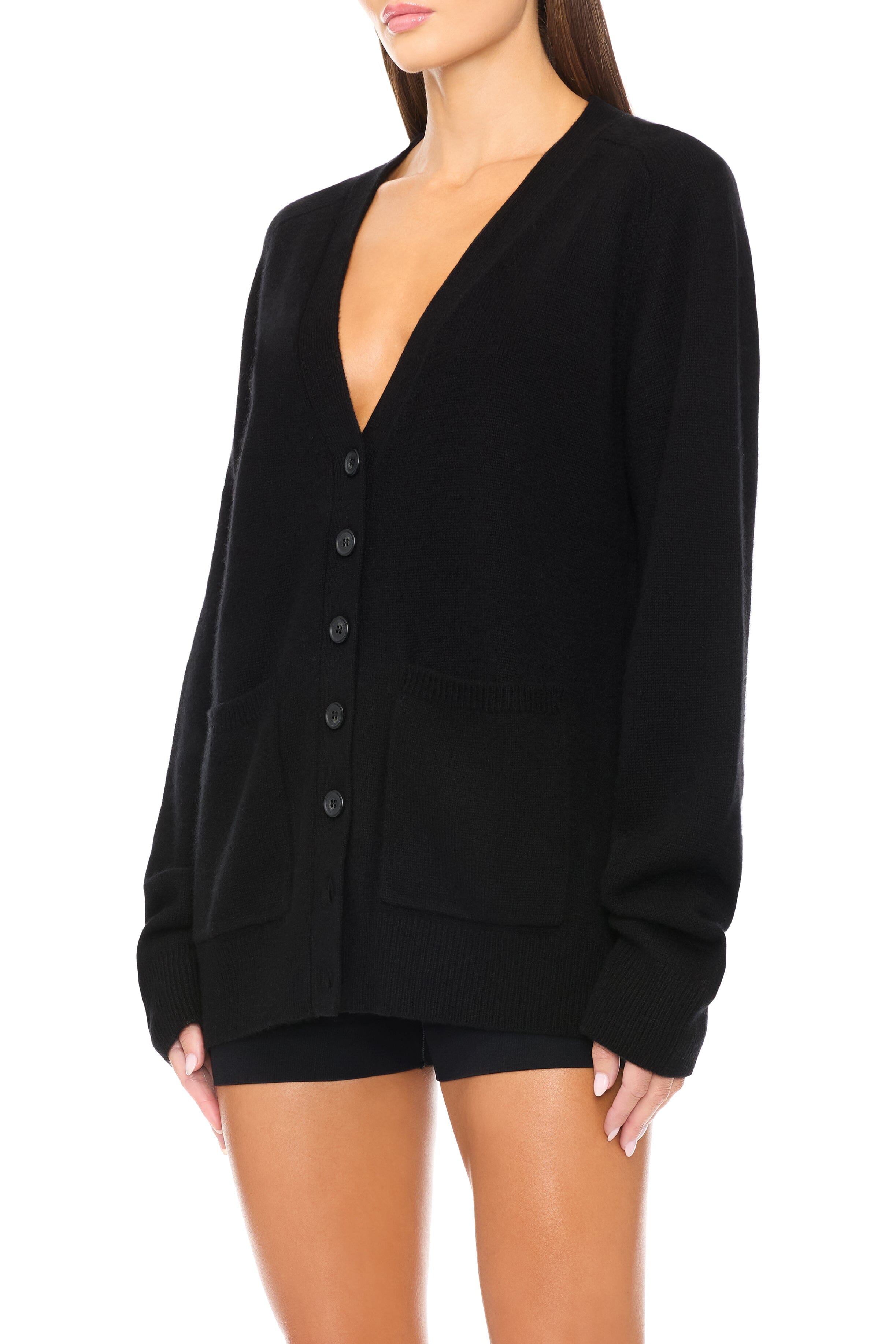 Theodore Cardigan Black SWEATERS ÉTERNE 