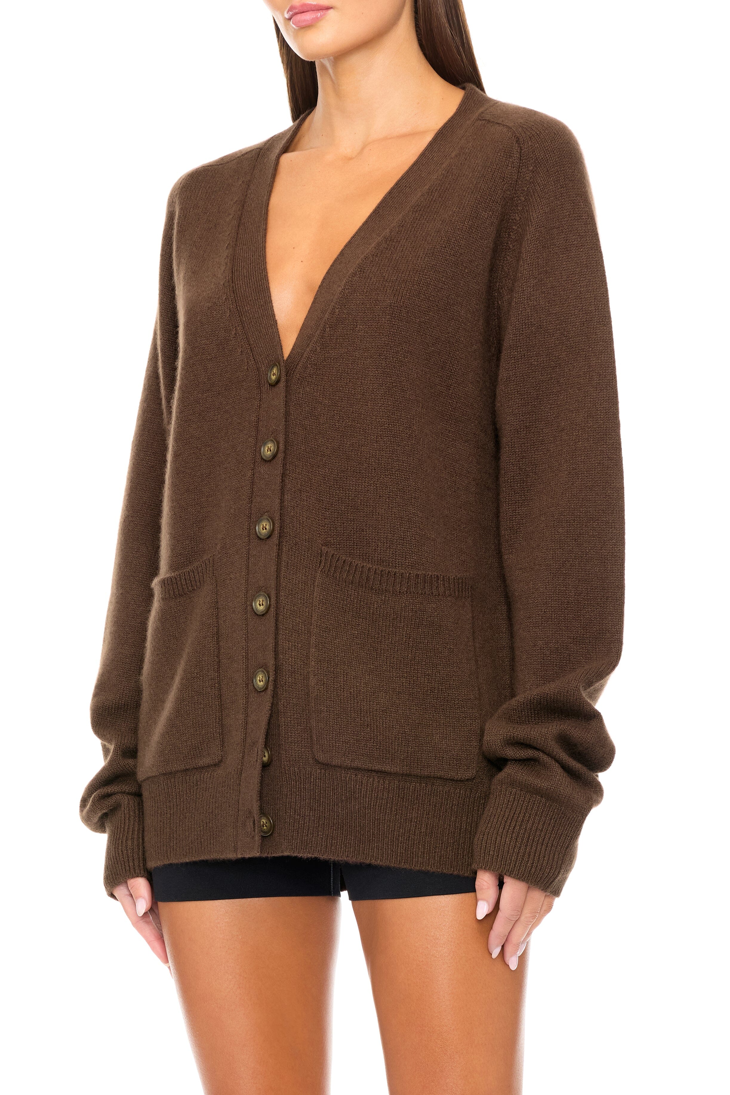 Theodore Cardigan Chocolate SWEATERS ÉTERNE 