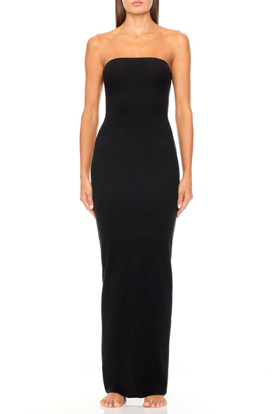 TUBE MAXI DRESS BLACK DRESSES ÉTERNE 