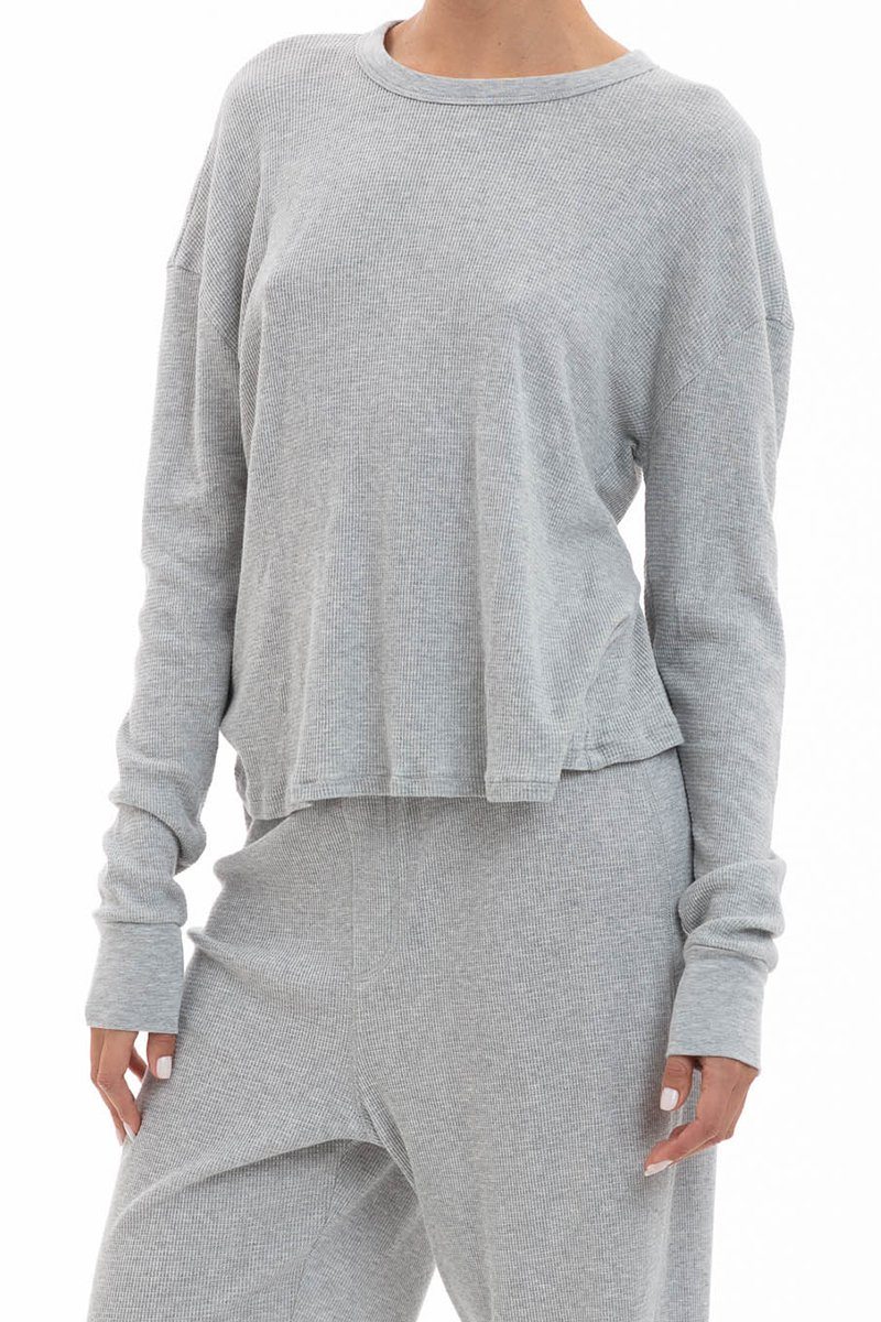 OVERSIZED THERMAL HEATHER GREY Thermal Eterne 