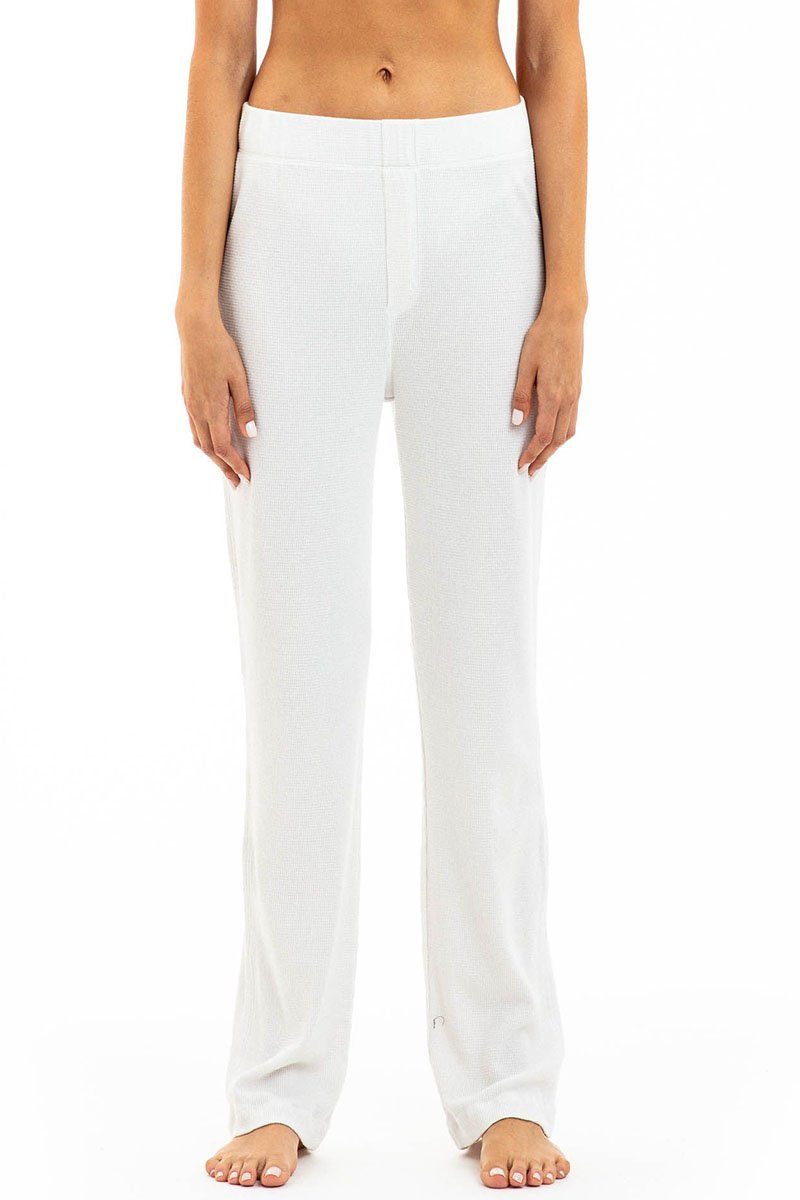 THERMAL LOUNGE PANT IVORY Bottoms Eterne 